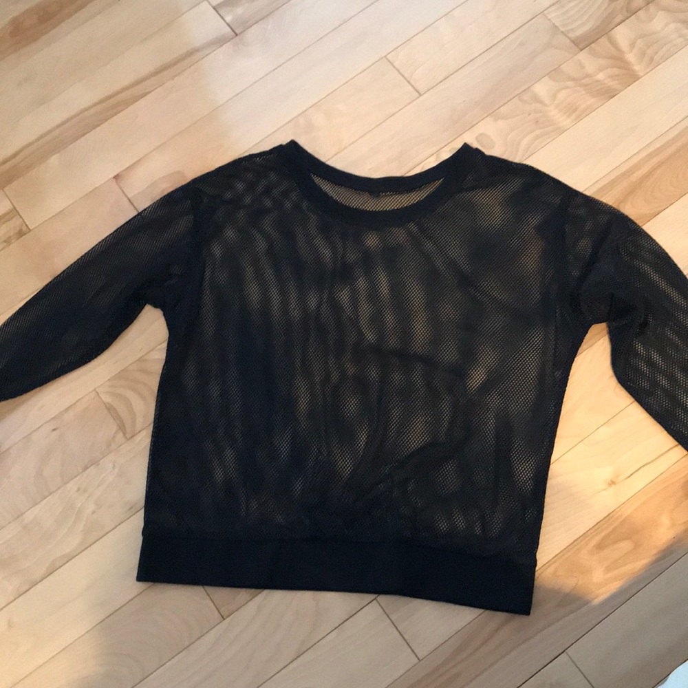 Mesh long sleeve